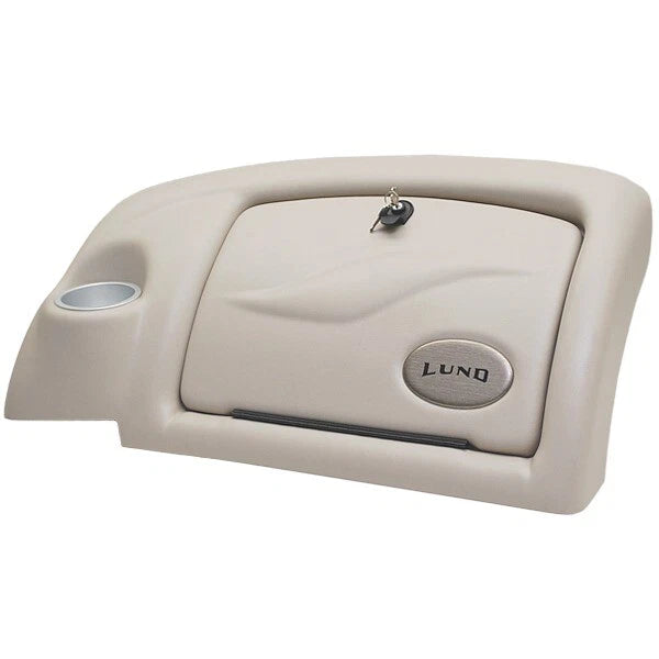 Lund Boat Glove Box Console 1985764 - 18 PV 28 1/2 Inch Tan Vinyl