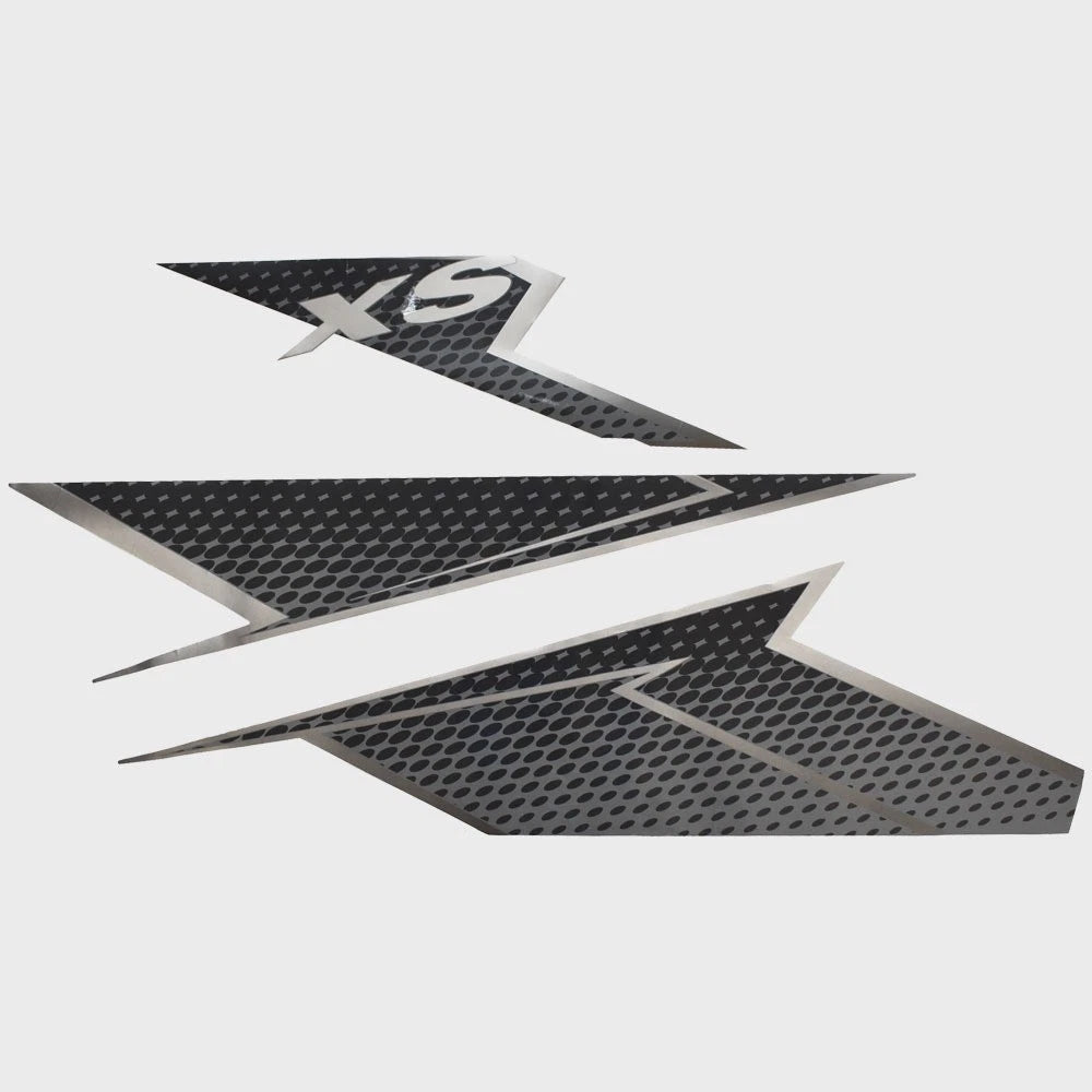Lund Crossover XS 1775 Boat Graphic Decals 2355972 - Port Gray (3 PC)