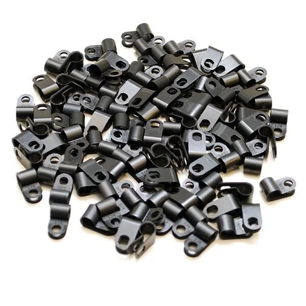 Boat Clamps - 1/4 Inch Plastic (set of 100)
