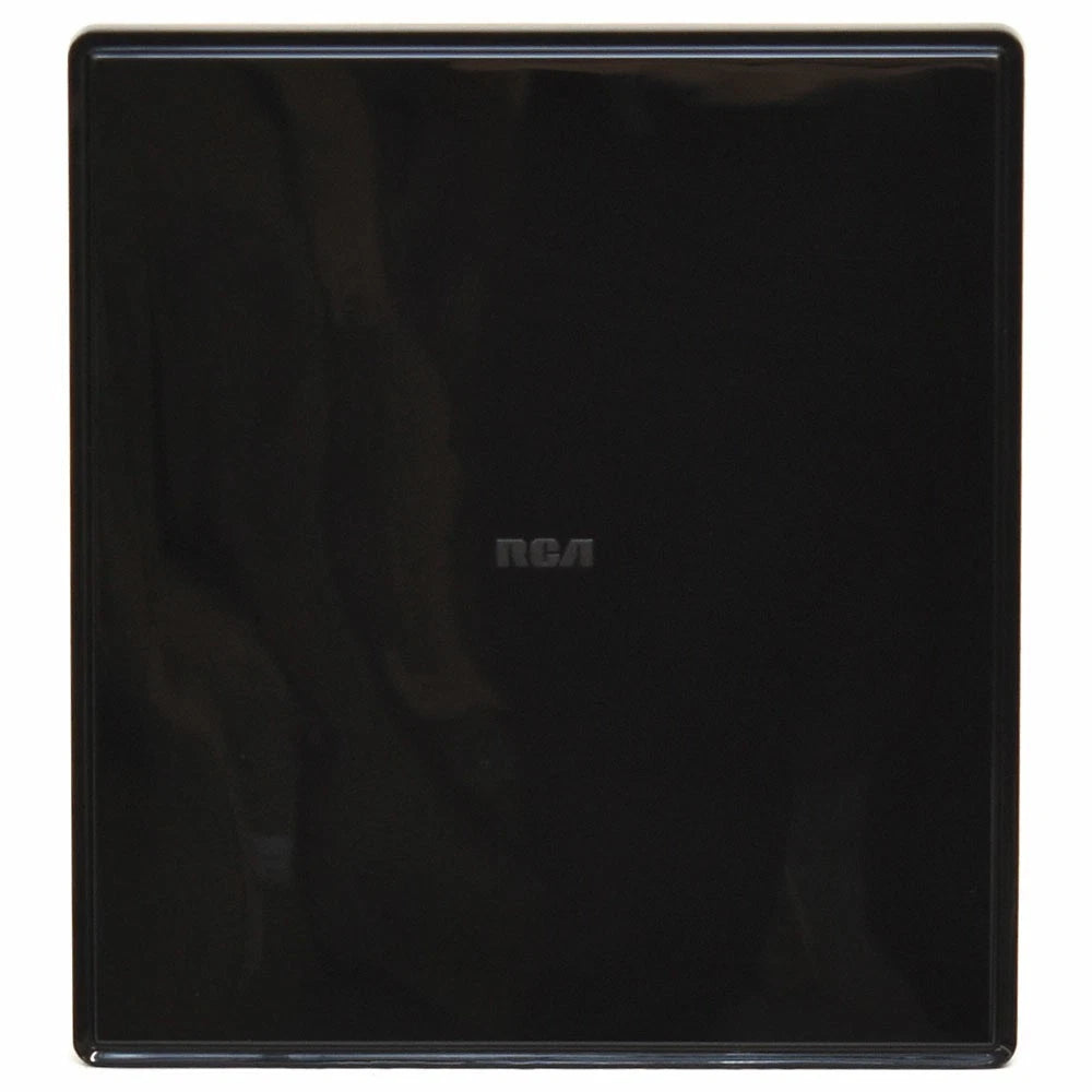 RCA Boat Flat HDTV Antenna ANT1600E - Multi-Directio Nal 50 Mile Black