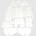 Legend Boat Non-Skid Decking Mat - Syntec Octi White (kit)