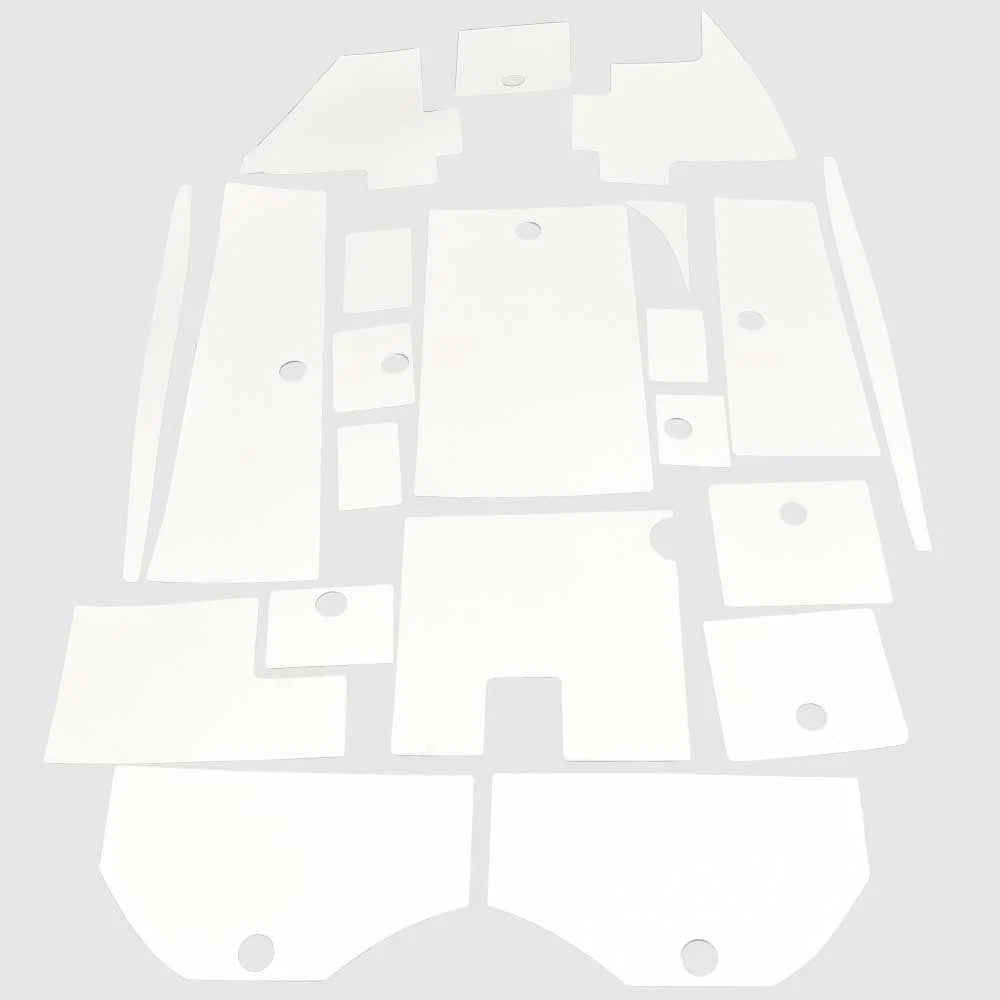 Legend Boat Non-Skid Decking Mat - Syntec Octi White (kit)