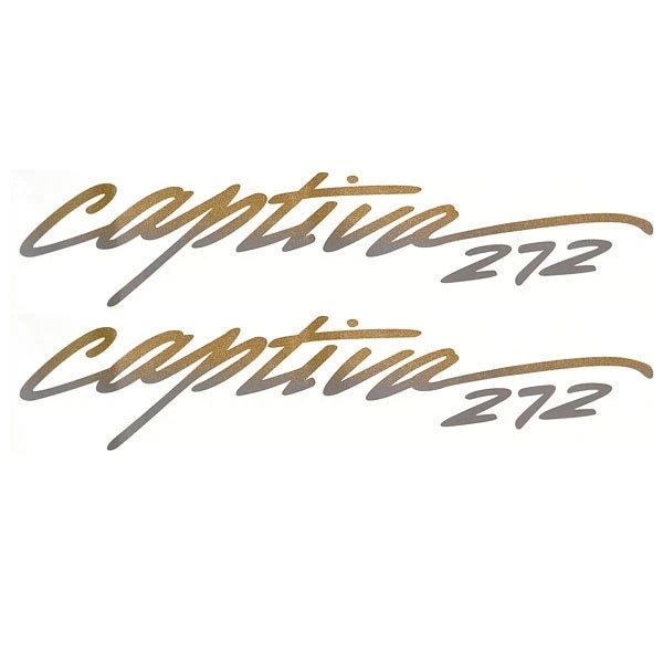 Rinker Boat Brand Decal VS010802-03-27 2 - 272 Captiva (pair)