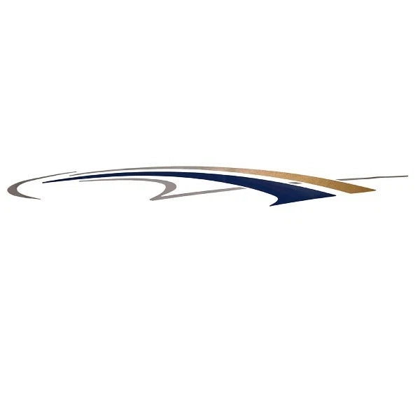 Rinker Boat Decal 218379 - 2001 Captiva 192 - 212 Gold Gray Navy