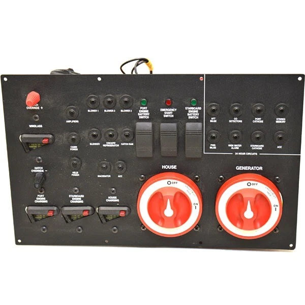 IMP Boat Battery Selector Panel 2230193 - Rinker 340 - 360 Switch Assembly
