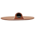 Boat Blank Clock Gauge Dash Panel - Glossy Woodgrain