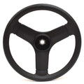 Detmar Marine Boat Steering Wheel - Viper EQ 13 1/4 Inch 3 Spoke Black Plastic