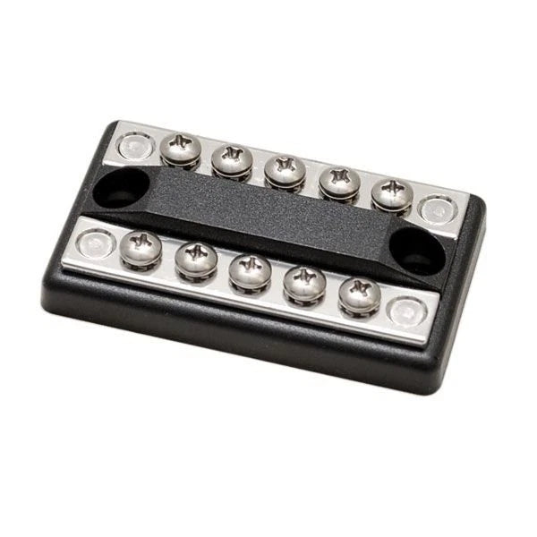 Boat Screw Terminal Block - 2x5 Position 3 X 1 7/8 Inch