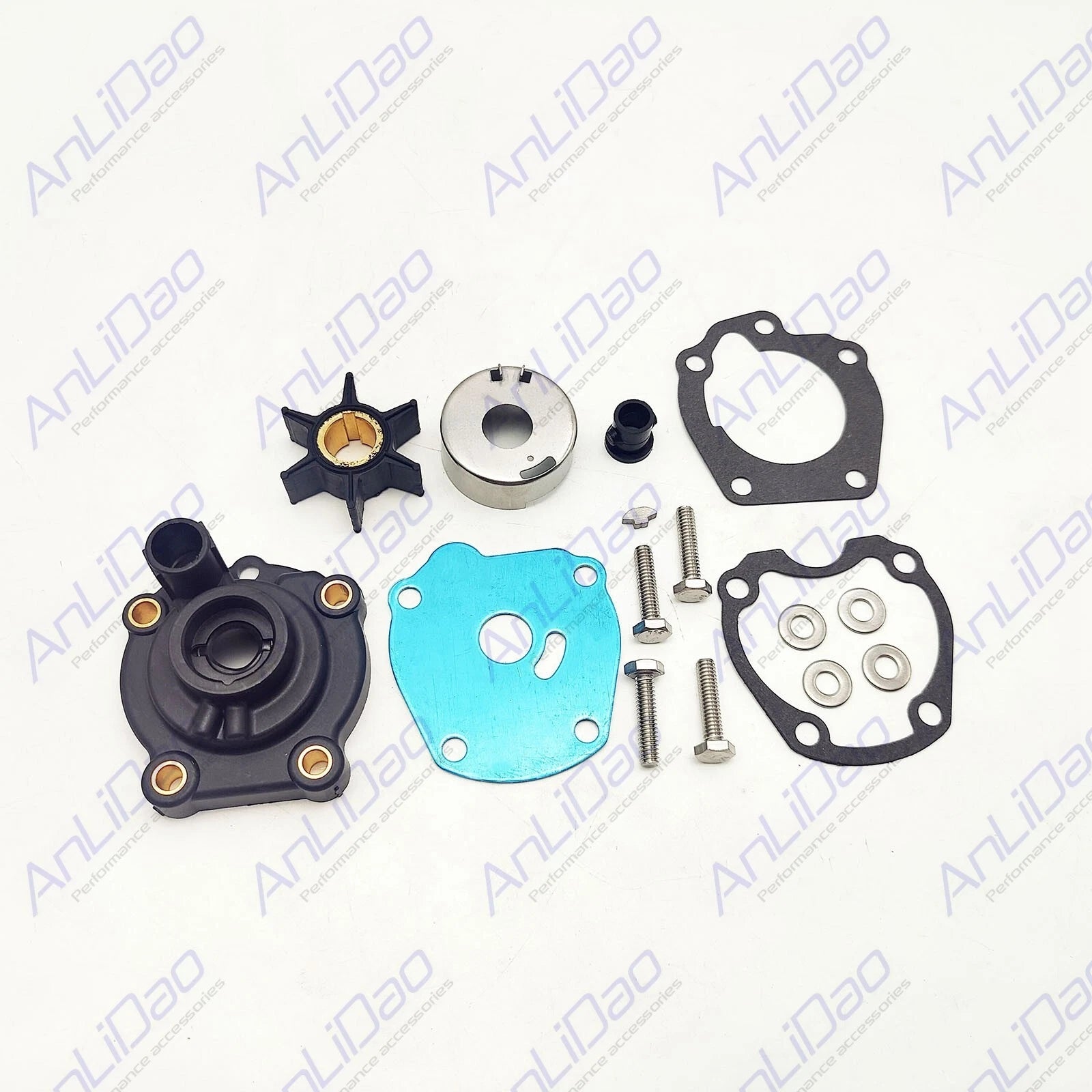 Johnson Evinrude OMC Water Pump & Impeller Kit W Housing 389980 323311