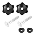 2pcs Replacement for Lawn Mower Handle Knobs with Screws Washers for Toro Models