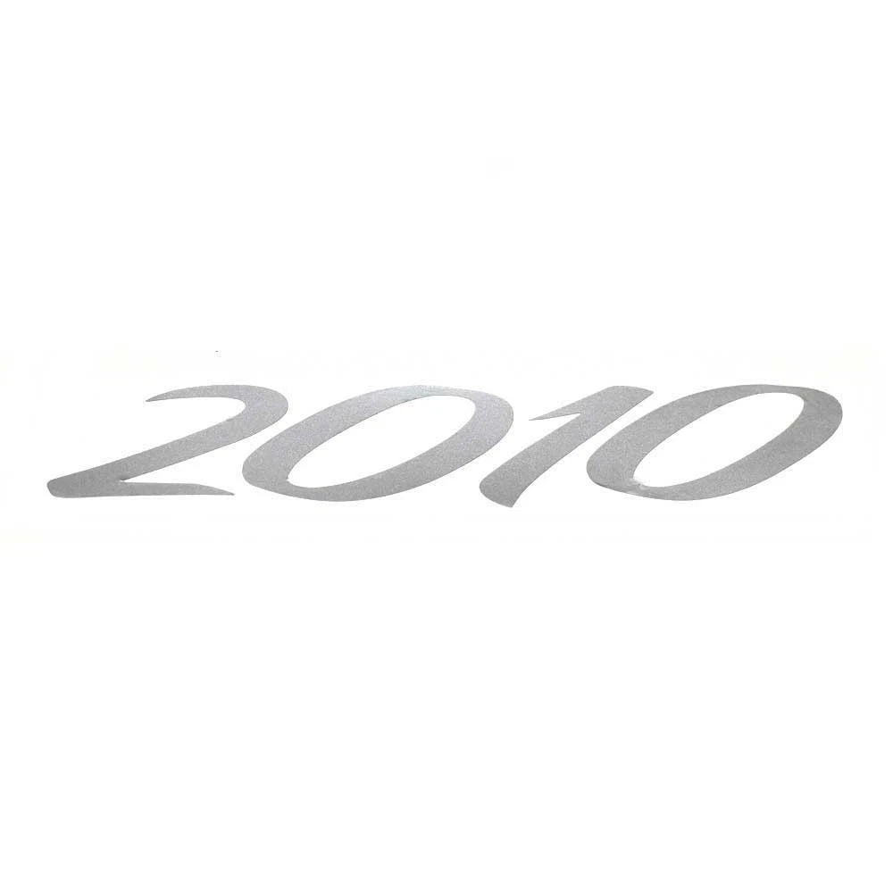 Lund Boat 2010 Decal 2095962 - 7 X 1 5/8 Inch Silver