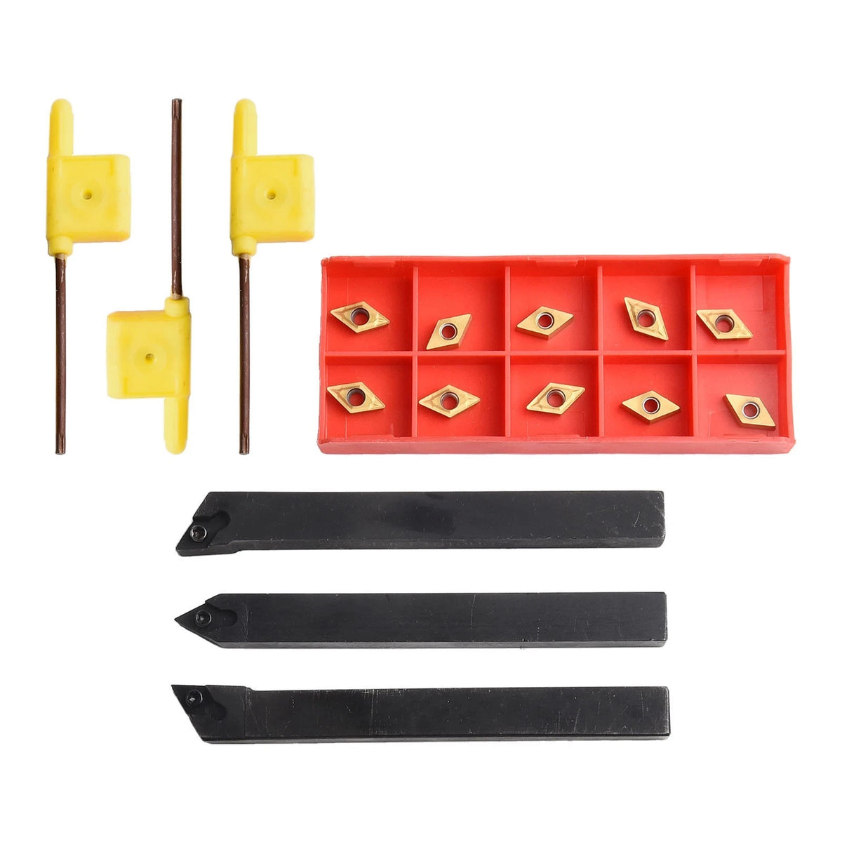 SDNCN 1010H07 External Tool Holder Set with Comprehensive Insert Package