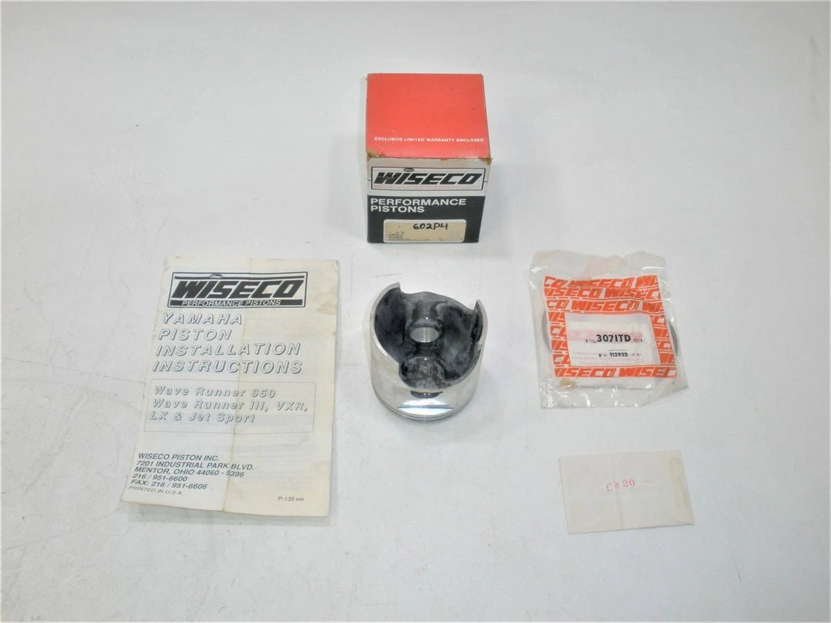 Wiseco 602P4 Yamaha Wave Runner PWC Jet Ski Engine Motor Piston Kit
