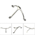 Boat Stainless Steel 3-Prong Bracket Wire Holder Mast Step Marine Accessories
