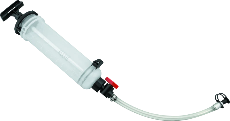 BikeMaster Fluid Extractor 1 Liter for Powersports Vehicles with Control Valve