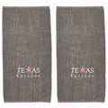 Hurricane Boats Beach Towels - Texas Edition Gray (pair)