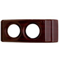 Bennington Boat Gauge Panel Blank - 15 1/2 Inch Cherry Woodgrain