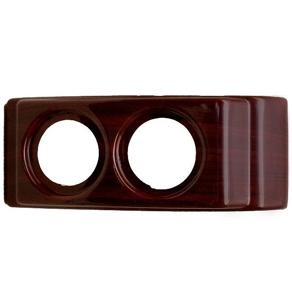 Bennington Boat Gauge Panel Blank - 15 1/2 Inch Cherry Woodgrain