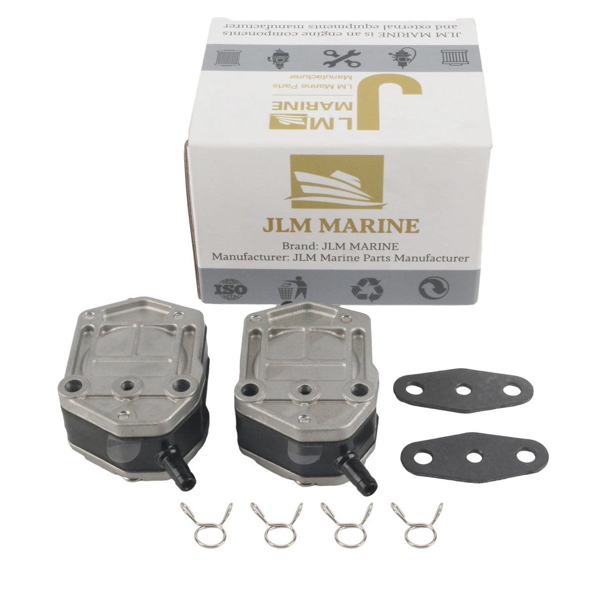 15100-94312 Outboard Fuel Pump &gaskets Kit for Suzuki Marine Outboard Motor 2pc