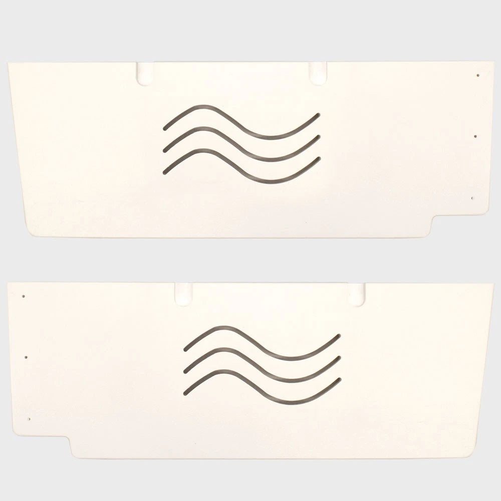 Hurricane SD 195 Boat Bow Storage Doors 226742 - Off White (set of 2)