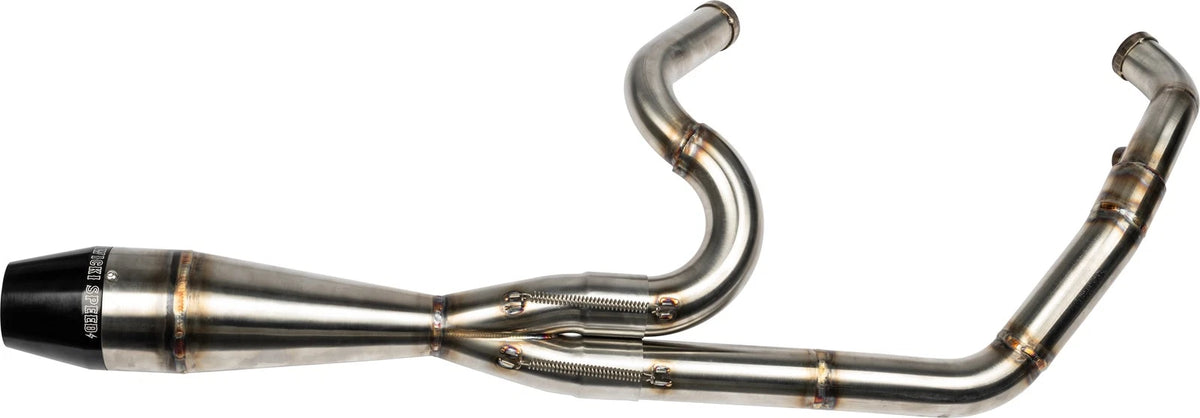 SAWICKI 2in1 Twin Cam Flt Shorty Exhaust System – Fits 1995-2016 Harley Davidson