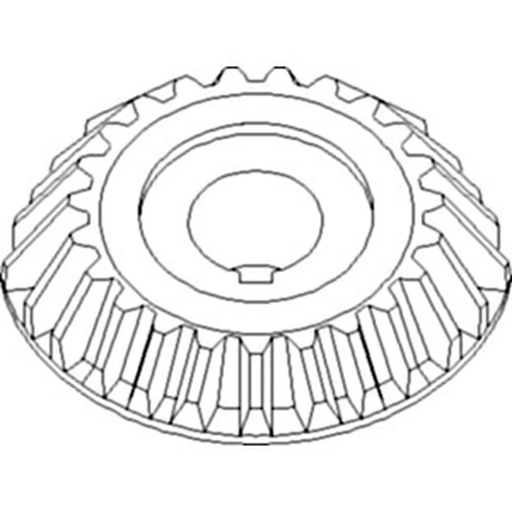 WN-H96294-PEX Auger, Unloading, Vertical Bevel Gear Fits John Deere CTS II
