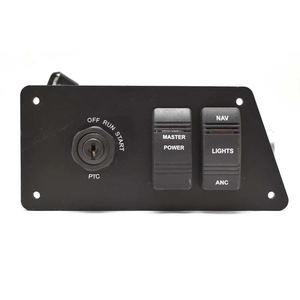 Ranger Boat Ignition Switch Panel 304954 - VS 6 3/8 X 3 Inch Black