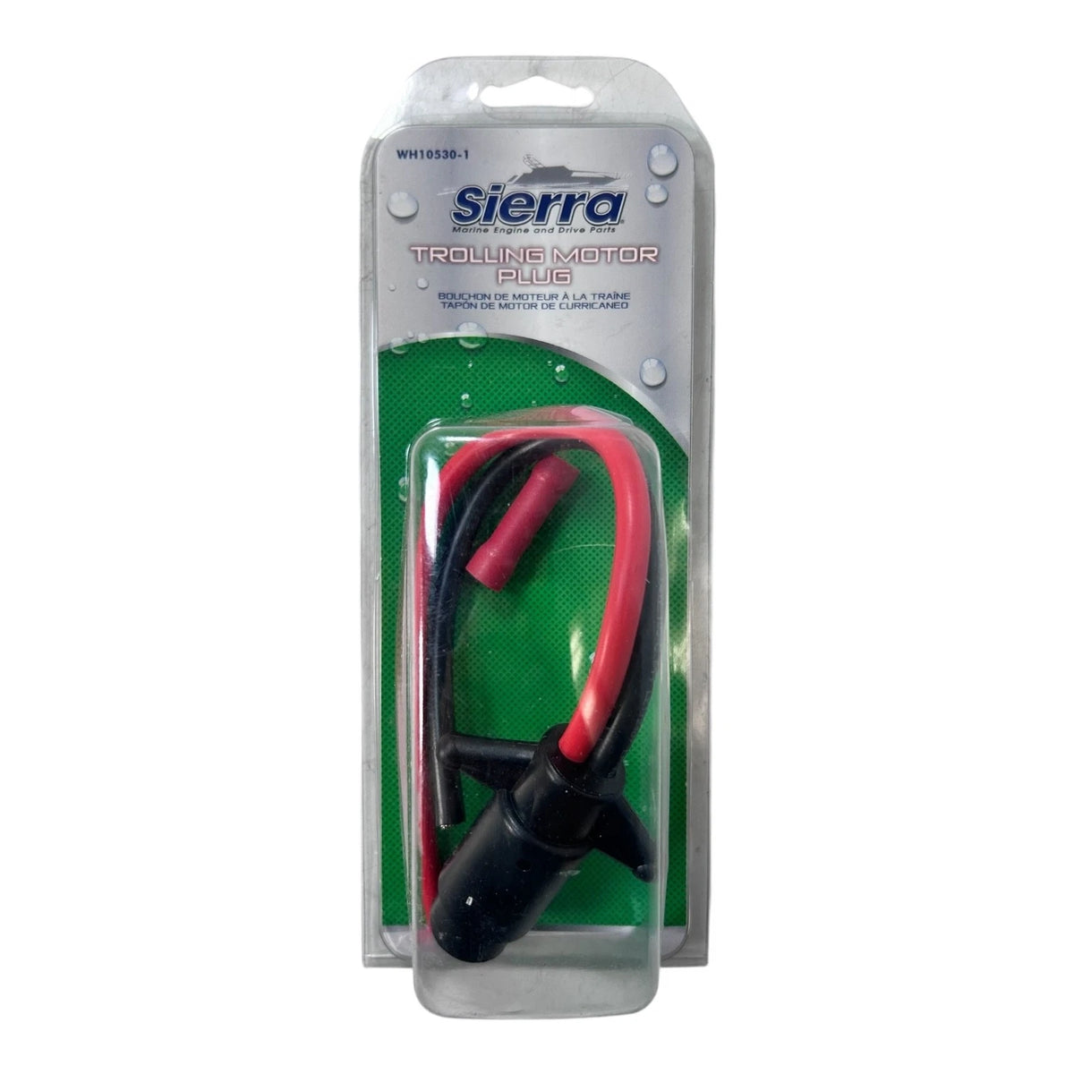 Sierra WH10530-1, Trolling Motor Female Plug - 12V 8 Gauge