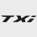 Malibu Boat Raised Decal 5992901 - TXI Chrome Black Emblem