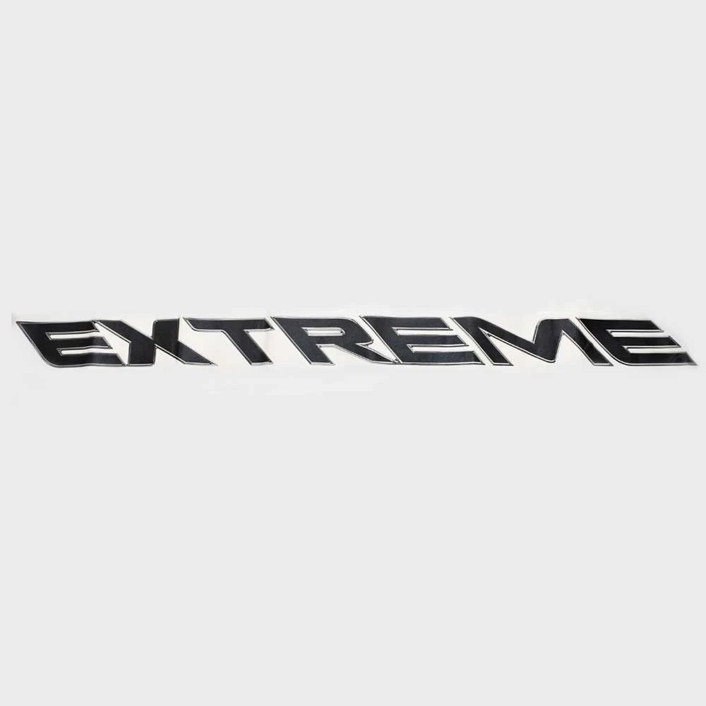 Rinker Boat MTX Model Decal 2190214 - Extreme Black Metallic Sticker