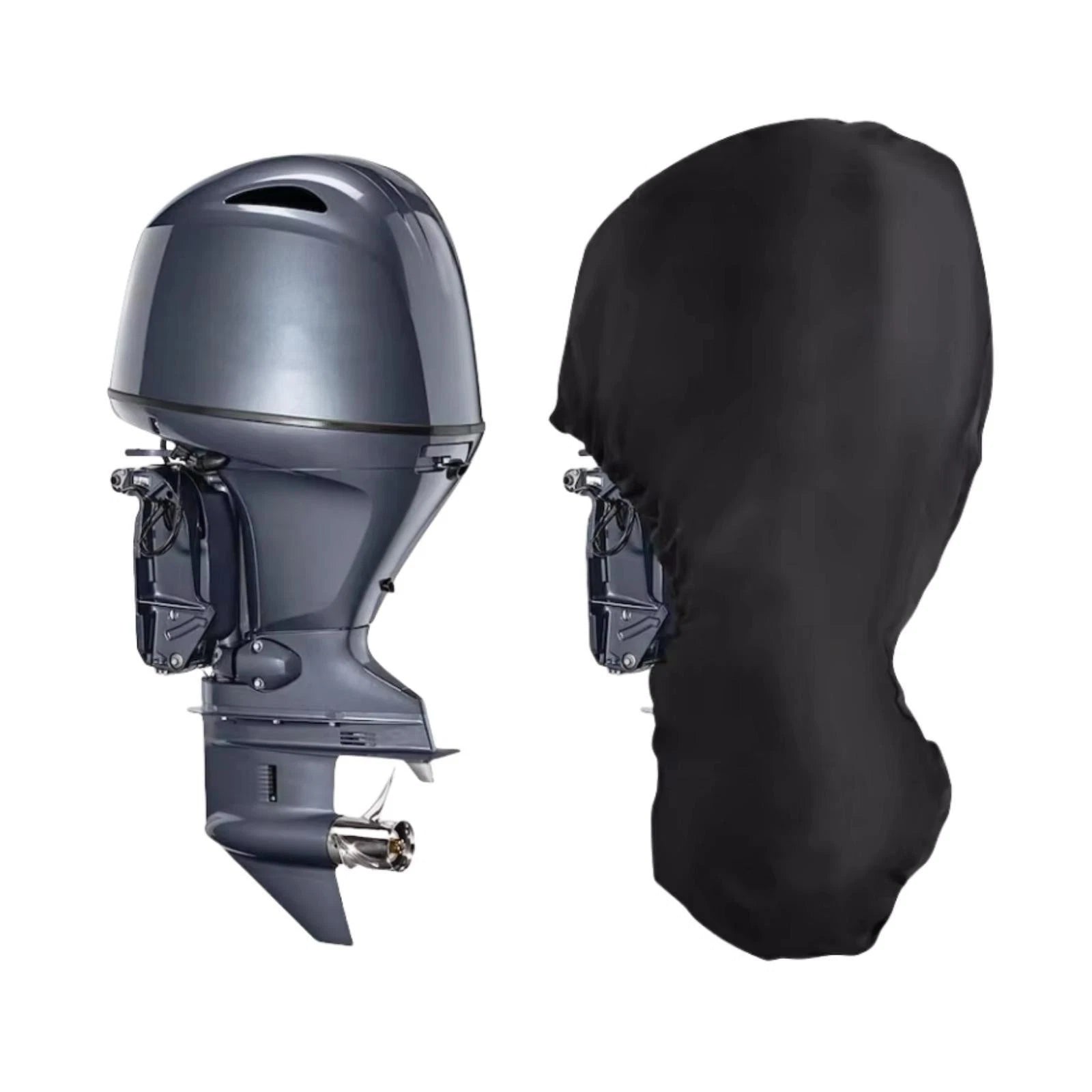 Heavy Duty Boat Full Outboard Motor Engine Storage Canvas Cover 30-60 HP