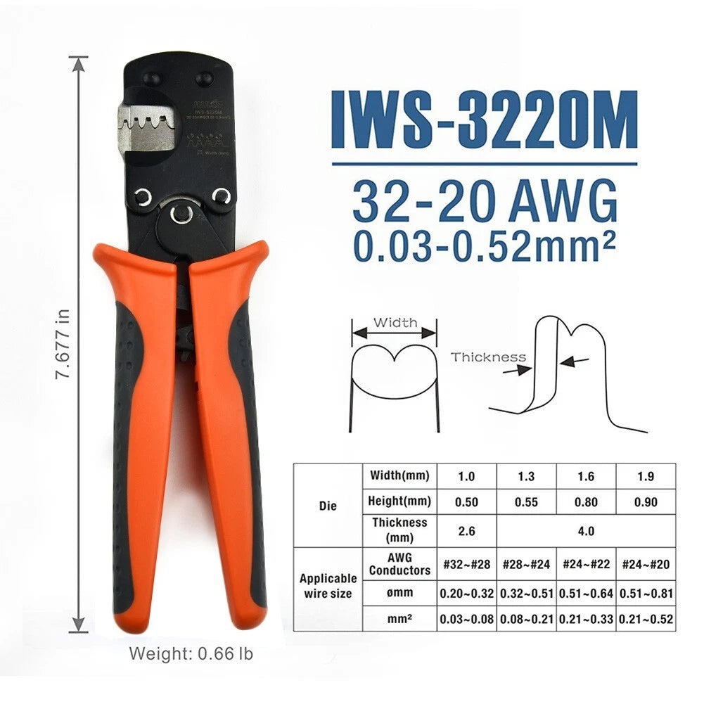 For Wiring Harness Crimping Tool Accessories Parts Replacement Hand
