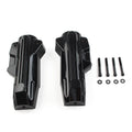 Upper Fork Slider Accents Lower Fork Covers for Harley Electra 2014-2022 Black