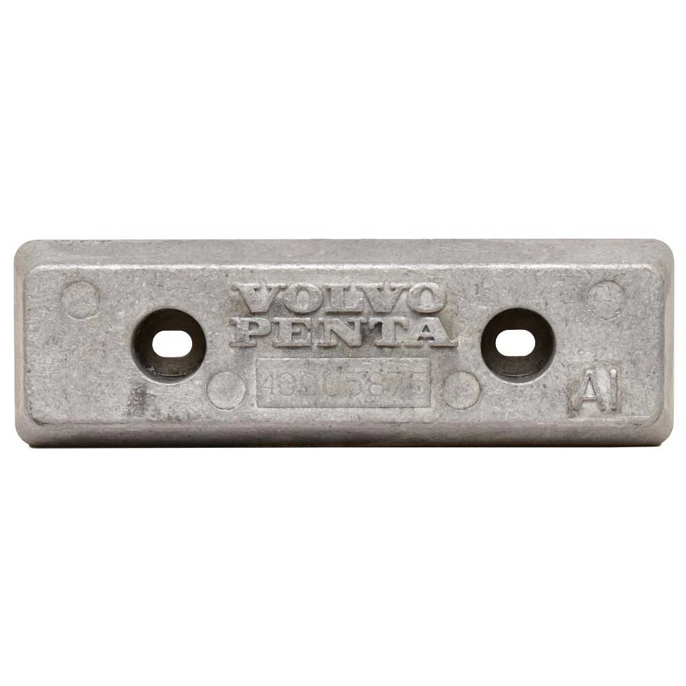 Volvo Penta Boat Transom Anode - 10 1/2 X 3 3/8 X 1 1/4 Inch (kit)