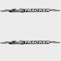Sun Tracker Pontoon Boat Decals 336359 - Sunset Logo Stickers (pair)