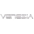 Doral Boat Raised Emblem Decal - Venezia Silver - Black