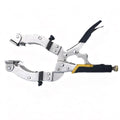 Locking C Clamp 11in for Pipe Tubing for 2 to 3.5in with 4 Pads Workshop Tool