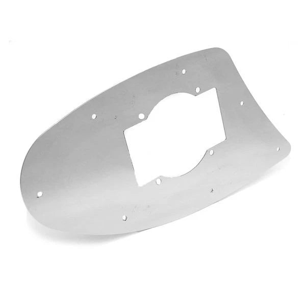 Mercury Boat Control Mounting Plate TA090210 - 16 3/8 X 8 Inch SS