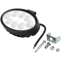 Oval LED Fog Light Work Lamp Shockproof 6000K 5inch 60W OffRoad Tractor