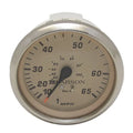 Faria Boat Speedometer Gauge SE9409B - Larson 3 1/4 Inch Silver Beige