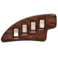Godfrey Aqua Patio Boat Blank Switch Panel 243085 - Woodgrain (port)