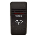Carling Boat Rocker Switch Cover - WIPER Black 2 Inch