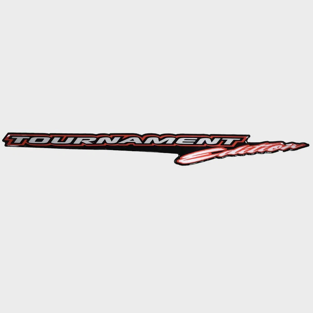 Tracker Boat Raised Emblem Decal 305690 - Pro Team Tournament Edition Sticker