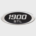 Blue Wave 1900 STL Boat Raised Decal 162239-01 - Silver - Black