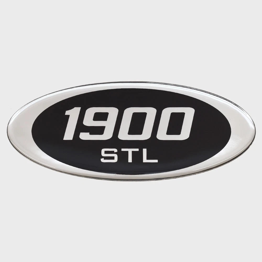 Blue Wave 1900 STL Boat Raised Decal 162239-01 - Silver - Black