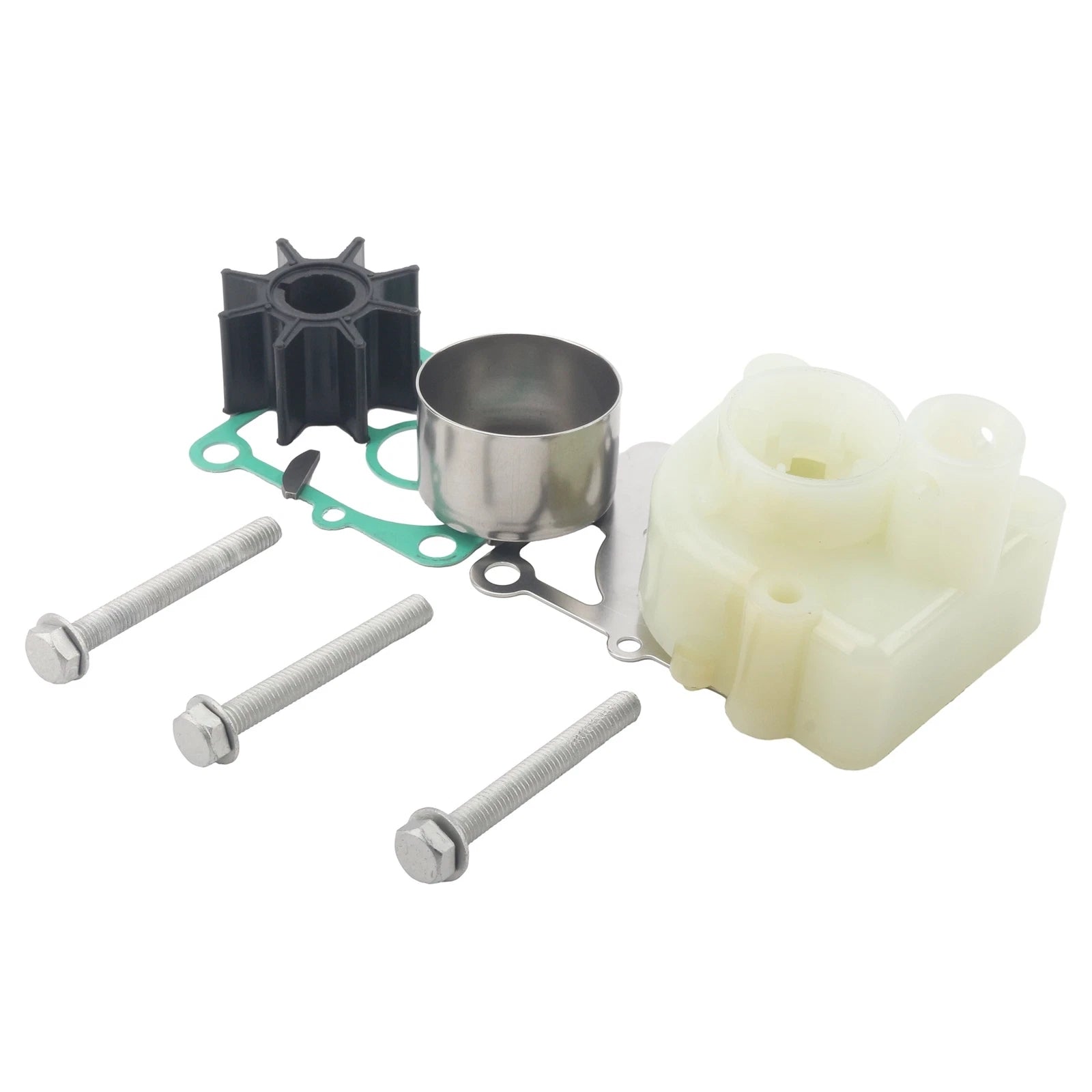 Outboard Water Pump Repair Service Kit for Mercury Marine 9.9 15 18 20 HP Engine