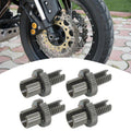 4 Pcs 8mm M8 Brake Clutch Cable Adjuster Nuts Bolts Motorcycle for ATV for