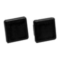 Tracker Boat End Cap Plugs 29486 - 5/8 X 5/8 Inch Black (pair)