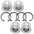 4pcs Front & Rear Wheel Bearings Kit for Polaris Ranger 500 3514917 3514342