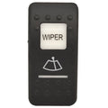 Carling Boat Wiper Switch Plate 3951051 - Illuminated Black